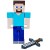 Minecraft -Personaggio Steve con Spada Giocattolo per Bambini 6+ Anni GTP13