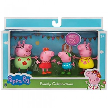 Peppa Pig PEP0547 - Set di 4 personaggi per bambini dai 2 anni in su