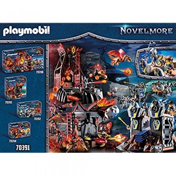 PLAYMOBIL Novelmore 70391 - Catapulta mobile di Novelmore Dai 4 ai 10 anni