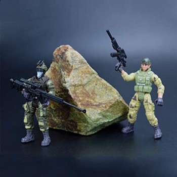 STOBOK 6 Pezzi Men Action Figure Soldati Militari Modello di Giochi per Bambini delle Forze Speciali Giocattoli di Modello (Un Modello)