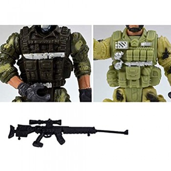 STOBOK 6 Pezzi Men Action Figure Soldati Militari Modello di Giochi per Bambini delle Forze Speciali Giocattoli di Modello (Un Modello)