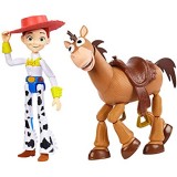 Toy Story- Disney Pixar Confezione da Due Personaggi Jessie con Bullseye Giocattolo per Bambini 3+ Anni Multicolore GJH82