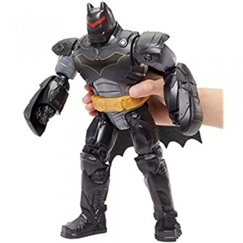 Batman con Armatura e Maschera Rimovibile Personaggio Articolato Alto 30 cm con 11 Punti di Articolazione Giocattolo per Bambini di 4+ Anni GCK65