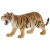 Bullyland 63683-Figura Tigre Alta Circa 6 cm Figura Dipinta a Mano Senza PVC per Bambini per Il Gioco di Fantasia Colore Multicoloure 63683