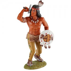 Bullyland 80676 - Western - Guerriero Indiano