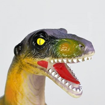 BW & H Grande 55.9cm (56cm) Morbido Peluche Gomma Dinosauro Velociraptor Gioco Giocattolo