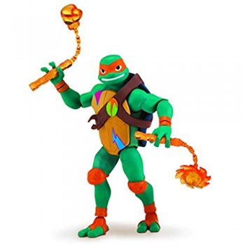 Giochi Preziosi of TMNT-Basic Figures Wave 1-10 MODELOS Turtles Rise off Pers. Base Ass.1 Personaggi E Playset Maschili Multicolore 8056379057307