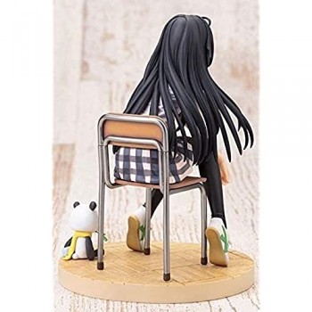 XSPWXN Statua di Anime My Youth Romance Commedia 1/8 in PVC Figurina Fatta a Mano Ornamenti Collezione Modello Abbastanza Girl Doll Collezione Desktop Decoration to Otaku Anime Fan