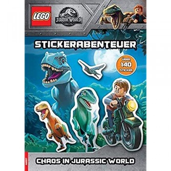 AMEET Lego® Jurassic World™ – Salvatore in Not + avventura adesiva – Chaos in Jurassic World