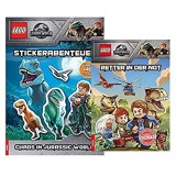 AMEET Lego® Jurassic World™ – Salvatore in Not + avventura adesiva – Chaos in Jurassic World