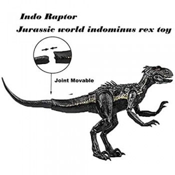 BSTQC Indoraptor Dinosauri Jurassic World Action Figure Congiunte Movable Walking Dinosaur Giocattoli per Bambini Indoraptor Dinosaur