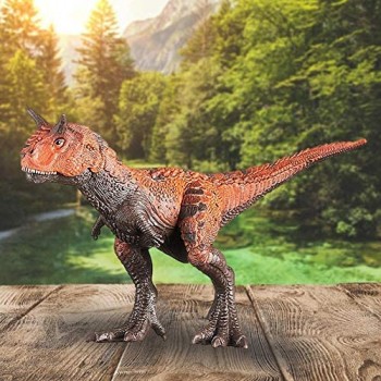 Courti Statuetta di Dinosauro Carnotaurus 23 8x9 5x12 5 Cm Giocattolo Realistico del Dinosauro Decorazione del Desktop