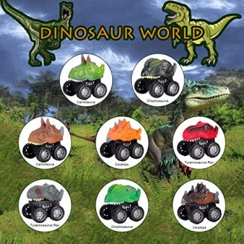 Dinosauri Giocattoli Giocattoli Educativi Dinosaur Model Dinosauri Giocattolo con Tappeto Crea un gioco di dinosauri mondiale per bambini regali di compleanno di Natale (Dinosauro Auto Gioco)