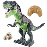 Dinosauro telecomandato giocattolo decorativo per compleanno regalo per dinosauro giocattolo telecomandato giocattolo per bambini con fiamma simulata spruzzo uova