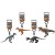 Hasbro Jurassic World 79172 3d pvc Keychain 7 – 11 cm – 4 dinosauro AUS Dem Cinema Film 20 x 28 x 9 cm Modelli assortiti 1 pezzo