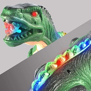 JOYIN 2 LED T-Rex Walking Realistico Dinosauri Giocattoli Che Cammina e Rugge Autimaticamente