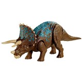 Jurassic World - Attacco Sonoro Dinosauro Triceratopo Snodato con Azione Attacco e Morso Giocattolo per Bambini 4+ Anni Multicolore GVH66