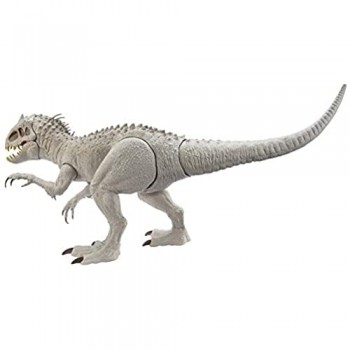 Jurassic World- Dinosauro Indominus Rex Super Colossale Giocattolo per Bambini 4+Anni GPH95