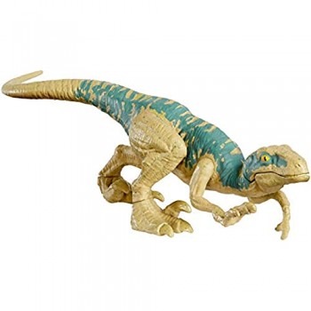 Jurassic World- Velociraptor Echo Dinosauro Azione & Attacco Giocattolo per Bambini 4 + Anni GFG60