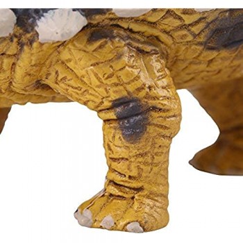 Mini Dinosaur Saichania Model Dinosauro di plastica solido giocattolo per i più piccoli Ragazzi Ragazze Bambini Figura animale Regalo di compleanno Favore del partito Decor