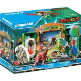 PLAYMOBIL Dinos 70507 - Play Box Archeologo con Uovo di Dinosauro dai 4 Anni