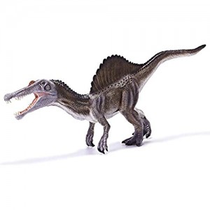 RECUR Spinosaurus Toys 25'' Jurassic Toys Giocattolo di Dinosauro in plastica Dipinta a Mano Figurine Jurassic Dinosaur Figures con Denti per Collezionisti Regalo di Natale e Bambini dai 3 Anni in su