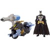 Batman FVY26 Missions Air Power Blast Attack/Bat Cycle Figurina e veicolo giocattolo multicolore