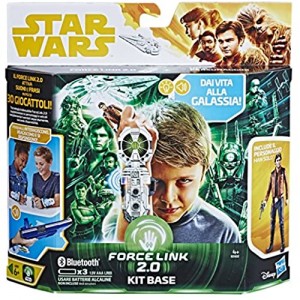 Hasbro Star Wars Star Wars - Kit Base Starter Set con Han Solo (Force Link 2.0) Multi-Colour E0322103 (Lingua Italiano)