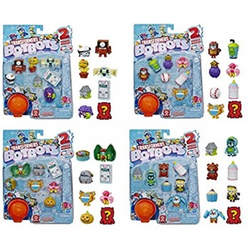 Hasbro Transformers Toys Botbots Series 3 Goo-Goo Groopies 8 Pack Mystery 2-in-1 Collectible Figures! (Styles May Vary)
