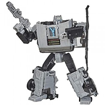 Hasbro Transformers - Transformers Generations -- Transformers Collaborative: mix con Ritorno al futuro Gigawatt -- Ritorno al futuro - 35° Edizione - Dagli 8 anni in su 14 cm