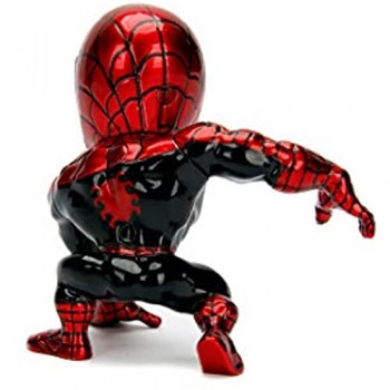 Jada Toys Marvel Superior Spider-Man Statuetta in pressofuso 10 cm Rosso/Blu Metallizzato 253221003