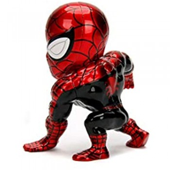 Jada Toys Marvel Superior Spider-Man Statuetta in pressofuso 10 cm Rosso/Blu Metallizzato 253221003