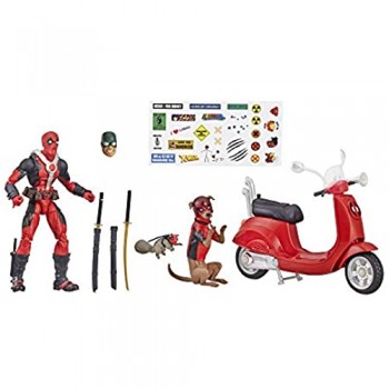 Marvel E4702AS00 E4702 Legends Series 6 Deadpool con scooter