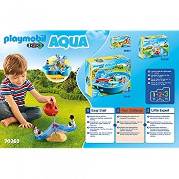 Playmobil 1.2.3 70269 - Dondolo Acquatico Con Innaffiatoio dai 18 mesi