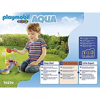 Playmobil 1.2.3 70270 - Giostra Acquatica dai 18 mesi
