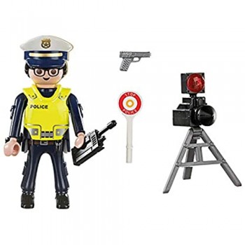 Playmobil 70305 - Poliziotto con Autovelox