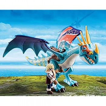 PLAYMOBIL DreamWorks Dragons 70728 - Dragon Racing: Astrid e Tempestosa Dai 4 anni