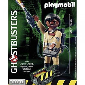 Playmobil Ghostbusters 70171 Personaggio W. Zeddemore da collezione dai 6 Anni