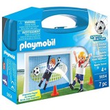 Playmobil- Maleta Valigetta Gioco Calcio 5 5 x 21 x 16 3 cm 5654