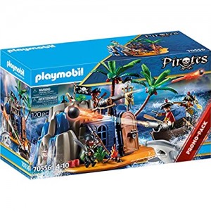 PLAYMOBIL Pirates 70556 - Covo del Tesoro dei Pirati dai 4 ai 10 Anni