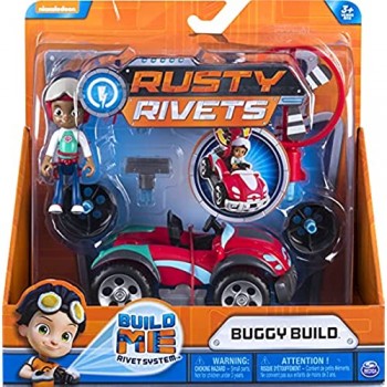 RUSTY RIVETS- Veicolo con Personaggio Ruby Buggy 20073584