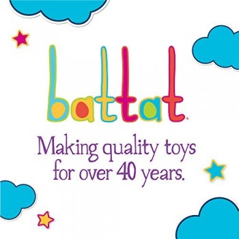 Battat Lights & Sounds School Bus giocattolo per bambini (include conducente + 4 passeggeri)
