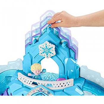 Fisher-Price - Frozen Palazzo di Elsa Little People Playset con Personaggi Per bambini 1 5+ Anni GKV24