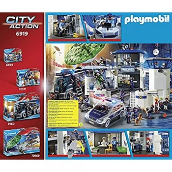Playmobil City Action 6919 - Prigione e Stazione di Polizia dai 4 anni