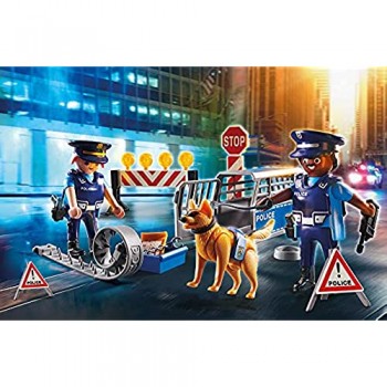 Playmobil City Action 6924 - Posto di Blocco della Polizia dai 4 anni