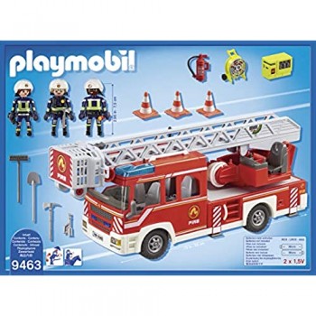 Playmobil City Action 9463 - Autoscala dei Vigili del Fuoco dai 4 anni