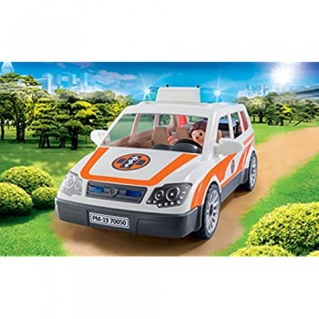 Playmobil City Life 70050 - Automedica con Lampeggianti e Sirena dai 4 anni
