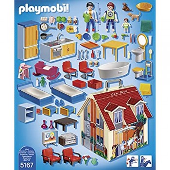 Playmobil Dollhouse 5167 - Casa delle Bambole Portatile dai 4 anni