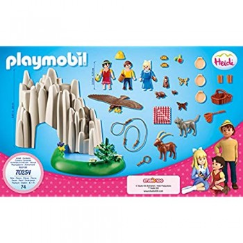 Playmobil Heidi 70254 - Heidi Peter e Clara al Lago dai 4 anni