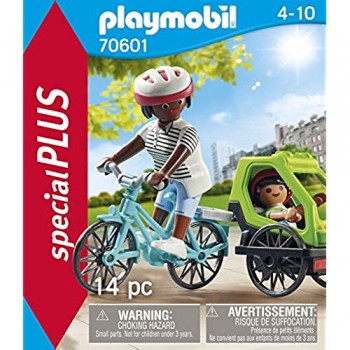 PLAYMOBIL Special Plus 70601 - Mamma con Bicicletta dai 4 Anni